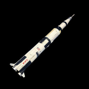 Saturn V Rocket - Spacecraft Liquid Fuel Propulsion - United States