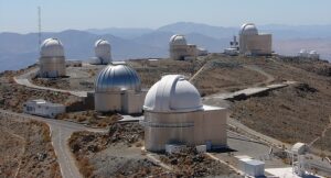 European Southern Observatory - La Silla cluster of telescopes.