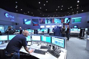 ESOC Main Control Room in Darmstadt