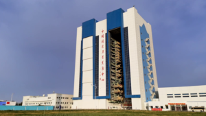 Jiuquan Satellite Launch Center: Launch Vehicle Vertical Assembly Building.