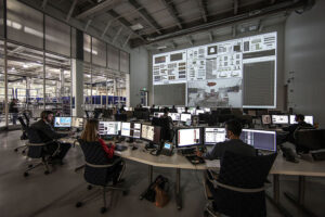 SpaceX Mission Control in Hawthorne, CA